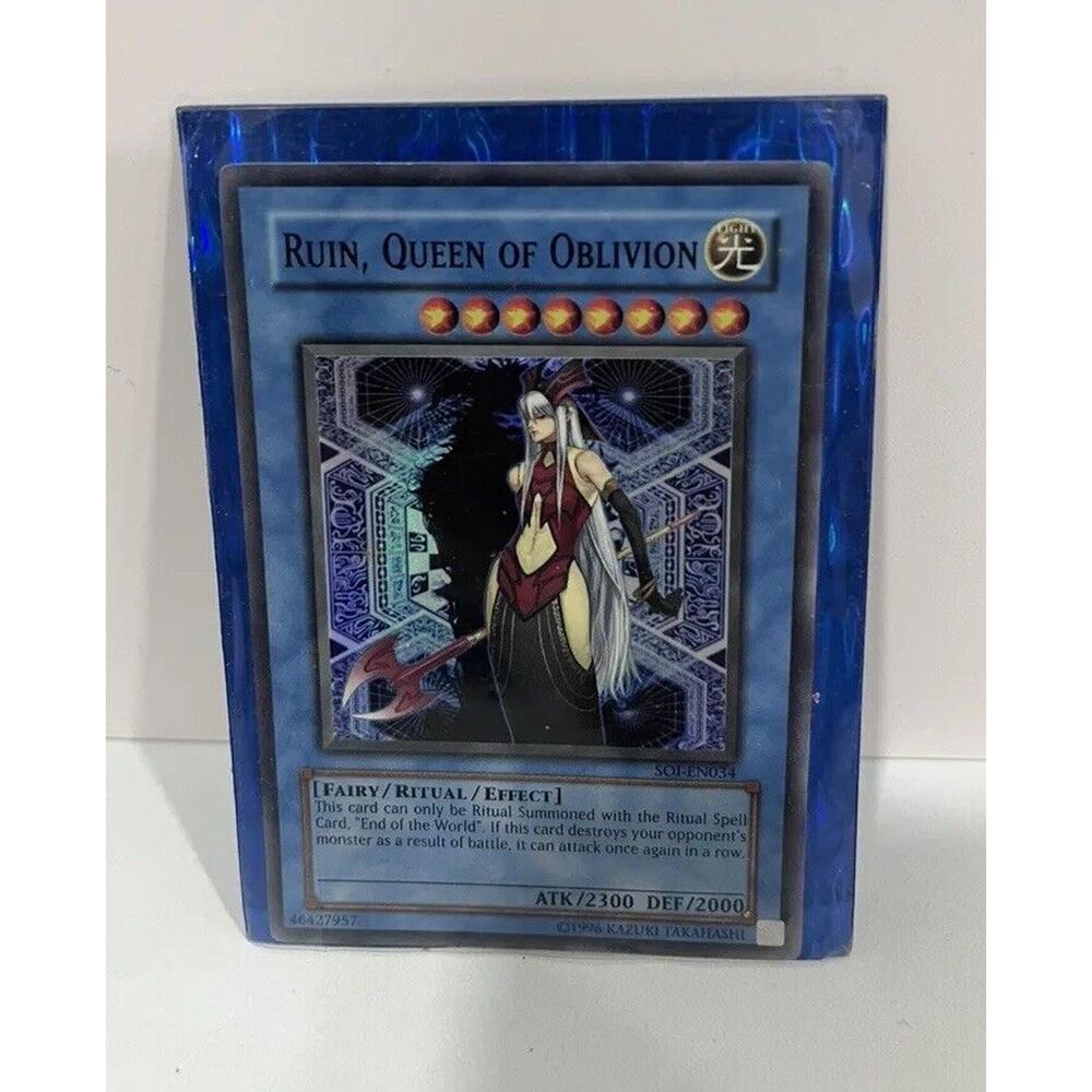 Ruin, Queen of Oblivion -SOI-EN034 - Super Rare Unlimited Shadow of Infinity New